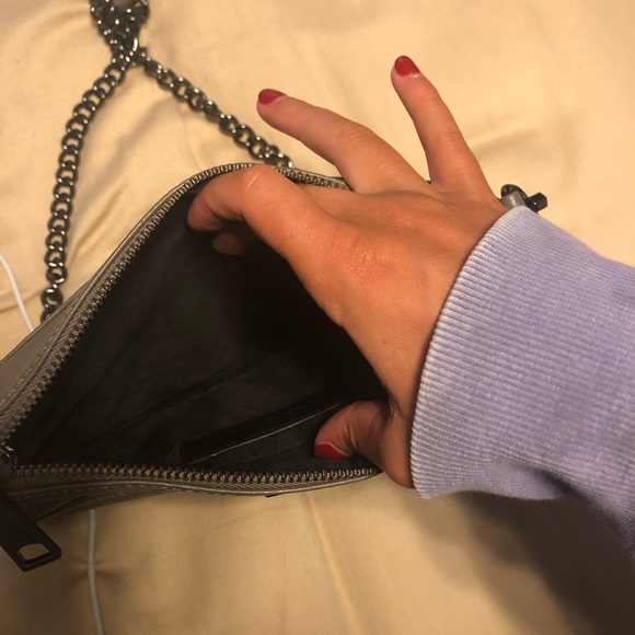 Grey rebecca minkoff mini Mac - Picture 4 of 5